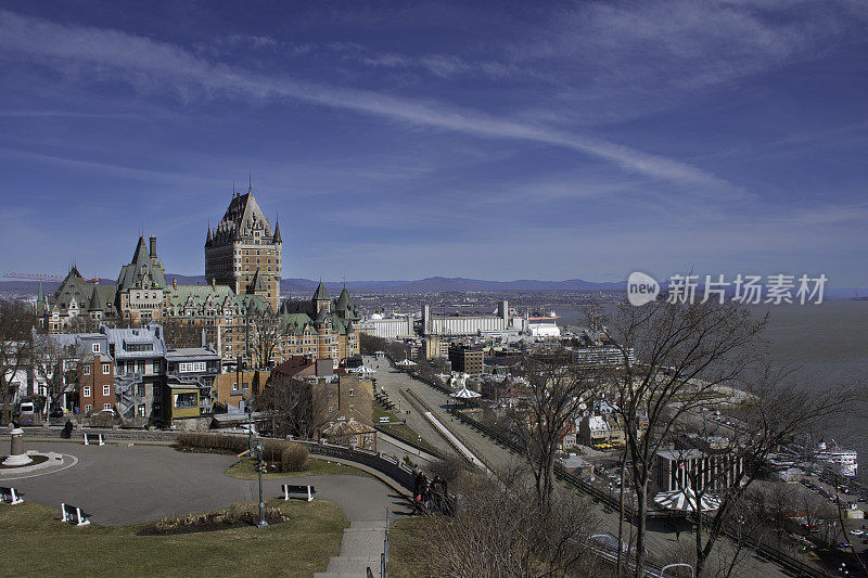 Chateau Frontenac位于加拿大魁北克省魁北克市